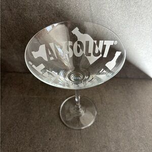 Absolut Martini Glass